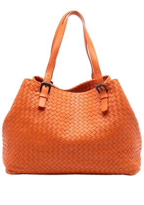 Bottega Veneta Pre-Owned 2011 Large Nappa Intrecciato Cesta tote bag - Orange