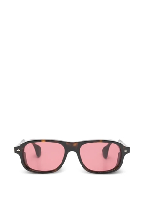 Sestini Eyewear rectangle sunglasses - Brown