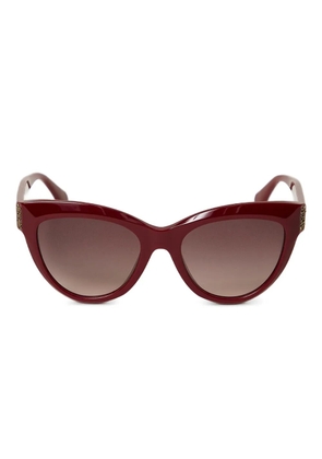 TWINSET cat-eye frame sunglasses - Red