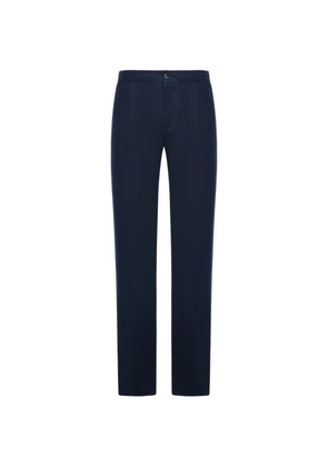 Kiton elasticated trousers - Blue