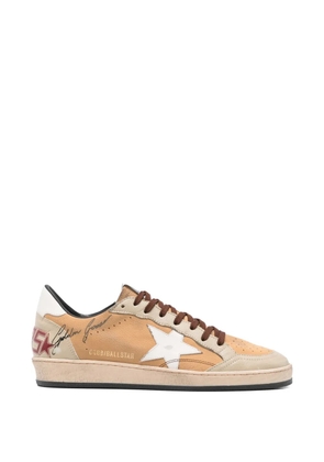 Golden Goose star detail suede sneakers - Neutrals