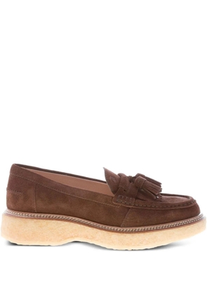 Tod's suede loafers - Brown