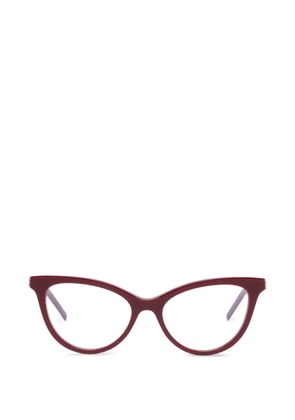 Saint Laurent Eyewear cat-eye glasses - Red