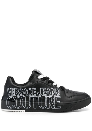 Versace Jeans Couture logo-print low-top sneakers - Black