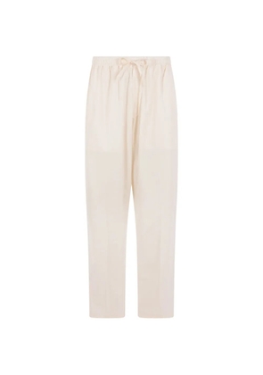 Umit Benan drawstring trousers - White