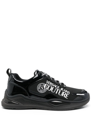 Versace Jeans Couture logo-print low-top sneakers - Black
