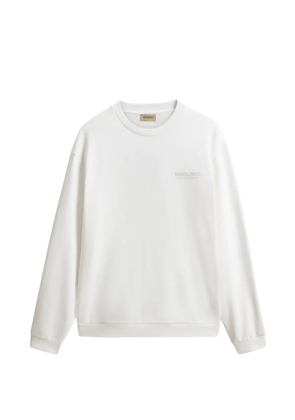 Woolrich ribbed logo sweatshirt - White