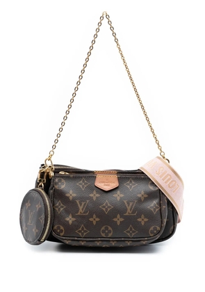 Louis Vuitton Pre-Owned 2020 Monogram Multi Pochette Accessoires satchel - Brown