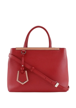 Fendi Pre-Owned 2010-2026 Leather Petite 2Jours satchel - Red