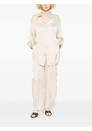 THE ANDAMANE Wendela trousers and shirt set - Neutrals