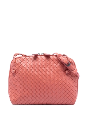 Bottega Veneta Pre-Owned 2012-2026 Nappa Intrecciato Nodini crossbody bag - Pink