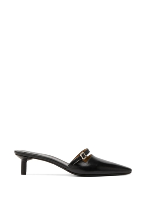 Marsèll buckled-strap point-toe mules - Black