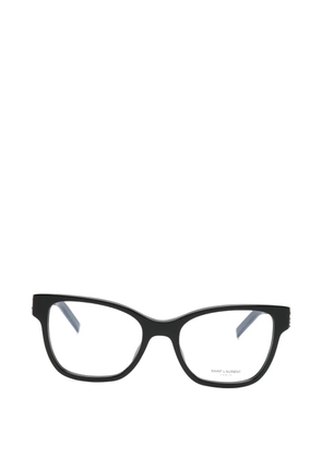 Saint Laurent Eyewear logo-detail glasses - Black
