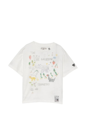 Maison MIHARA YASUHIRO graphic-print T-shirt - White