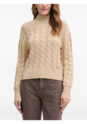 GUESS USA cable knit sweater - Neutrals