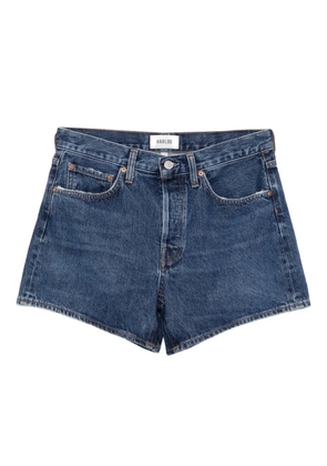 AGOLDE classic five-pocket denim shorts - Blue