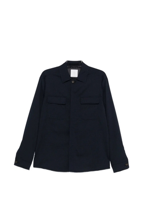 Eleventy textured suit - Blue