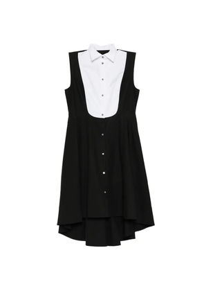 Karl Lagerfeld bow shirt dress - Black