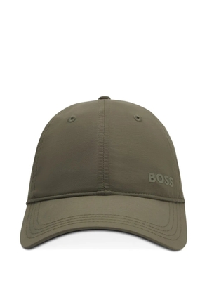 BOSS embossed logo cap - Green