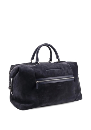Kiton top-handle zip-fastening holdall - Blue
