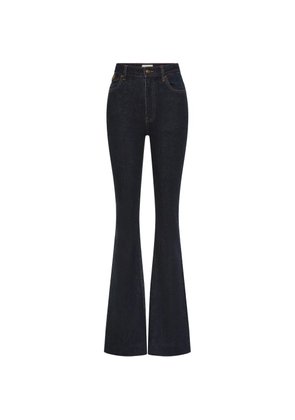 Rebecca Vallance Gisele flared trousers - Blue