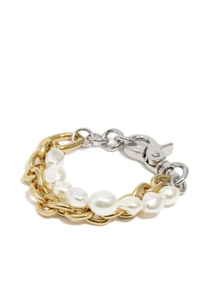 Bimba y Lola double-chain bracelet - Gold