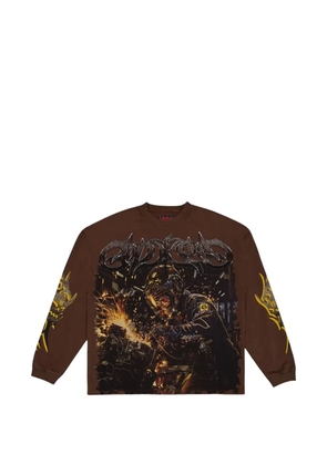 GODSPEED long-sleeve T-shirt - Brown