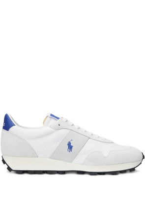 Polo Ralph Lauren logo-embroidered sneakers - White