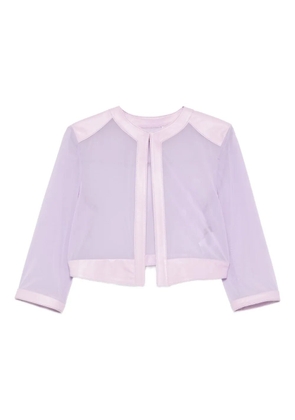 TIMOTEA panelled jacket - Purple