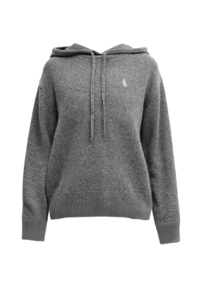 Sporty & Rich Src cashmere hoodie - Grey