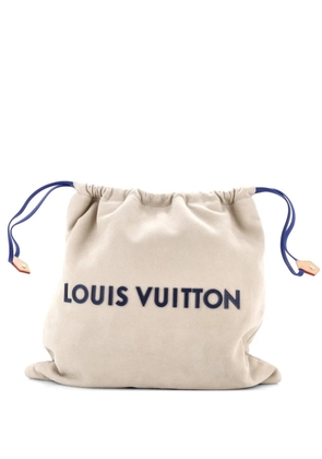 Louis Vuitton Pre-Owned Dust Bag Tote Nubuck shoulder bag - Blue