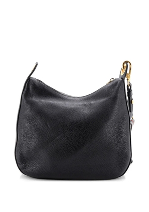 Prada Pre-Owned Dual Strap Messenger Vitello Daino crossbody bag - Black