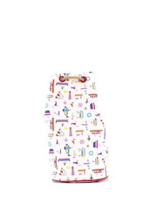 Hermès Pre-Owned Petit Chalutier Duffle Bag Printed Canvas backpack - Multicolour