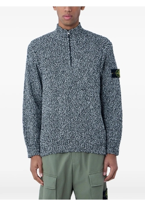 Stone Island half-zip sweater - Black