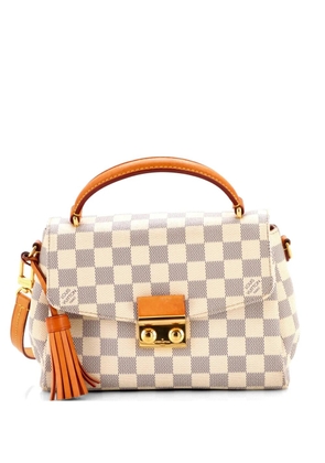 Louis Vuitton Pre-Owned Croisette Handbag Damier crossbody bag - White