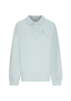 Haikure Freddie long-sleeve polo top - Blue