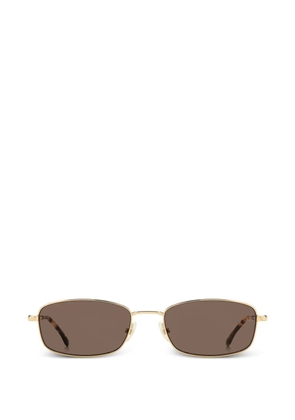 Victoria Beckham Eyewear rectangular-frame sunglasses - Gold