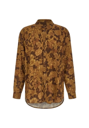 Magliano flower-print shirt - Brown