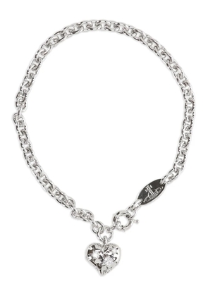 Vivienne Westwood Lee heart-charm necklace - Silver