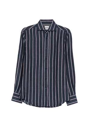 Brunello Cucinelli striped shirt - Blue