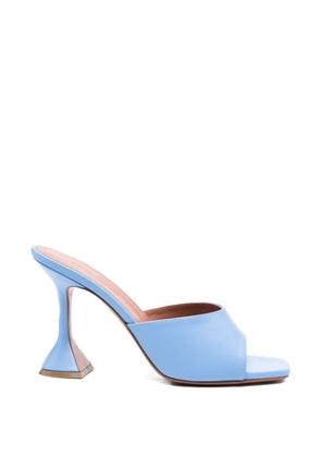 Amina Muaddi Lupita square toe pumps - Blue
