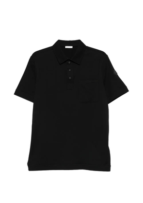 Moncler pocket polo shirt - Black