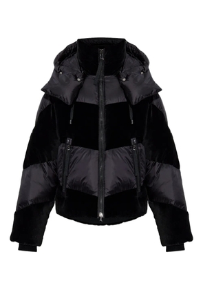 BOGNER Cathy hooded panelled jacket - Black