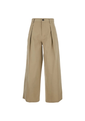 Tela Rubicon pleated trousers - Neutrals