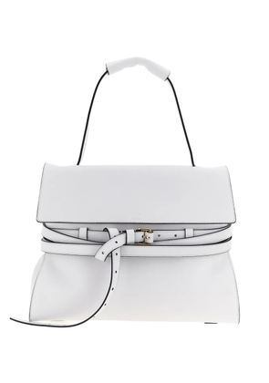 Moschino Tie Me tote bag - White