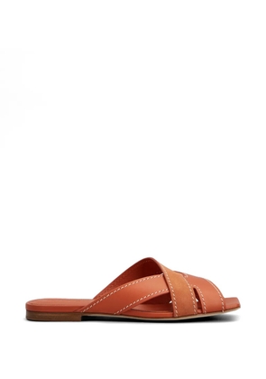 Tod's crossed-strap sandals - Orange