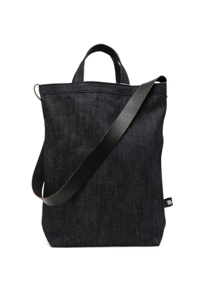 Black Comme Des Garçons denim tote bag - Blue