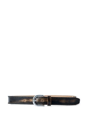 OUR LEGACY leather belt - Brown