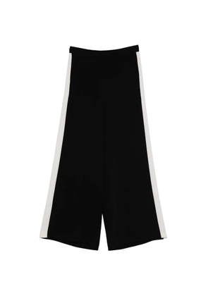 P.A.R.O.S.H. two-tone palazzo pants - Black