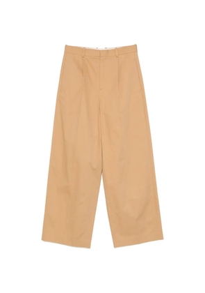 LOEWE belt-loop pleated trousers - Neutrals